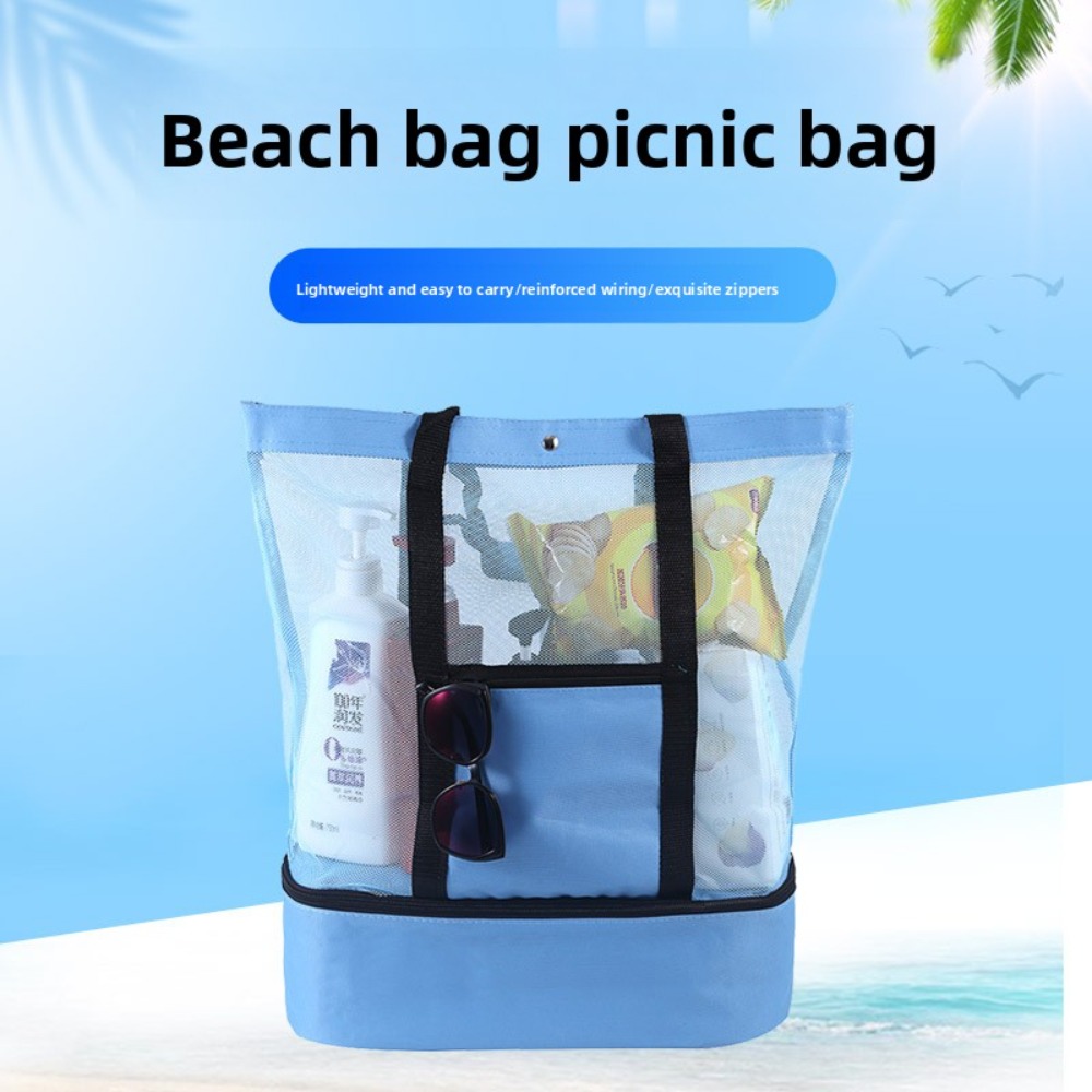 Tote Bag Beach - 1pc Multifunctional Thermal Cooler Bag for