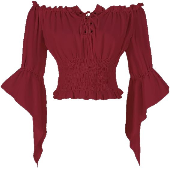 Renaissance Medieval Aristocra - đánh giá và giá Blouse Off Shoulder