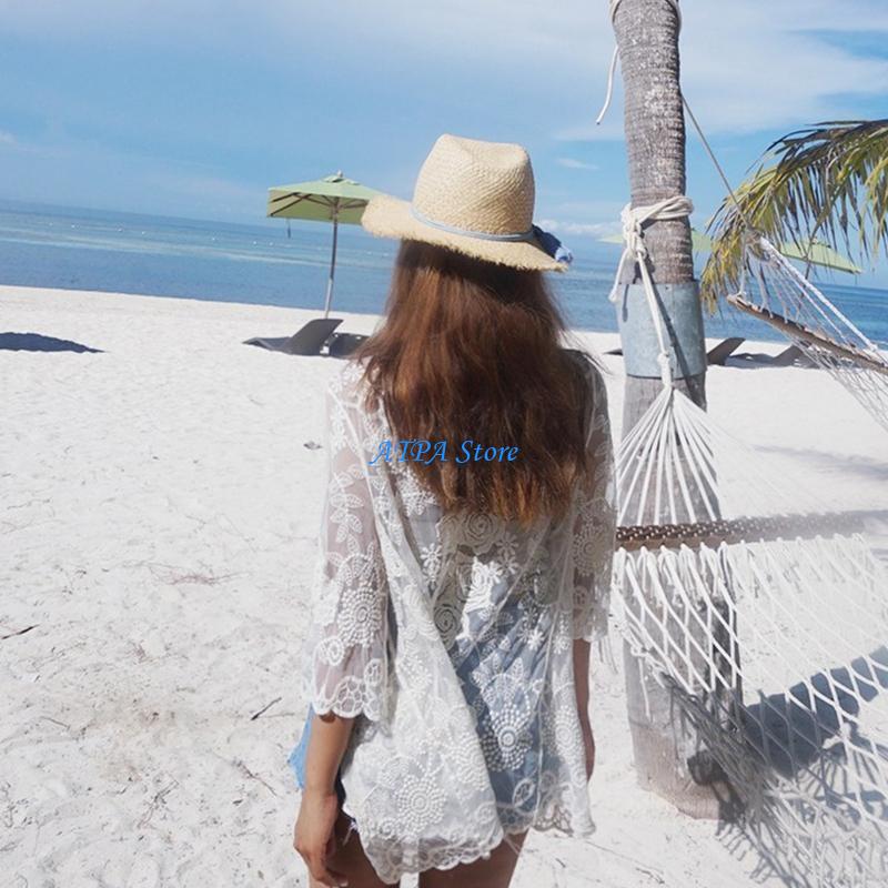 U13C Nữ Mùa Hè Ren Hở Mặt Trướ - đánh giá và giá Kimono Sheer Floral