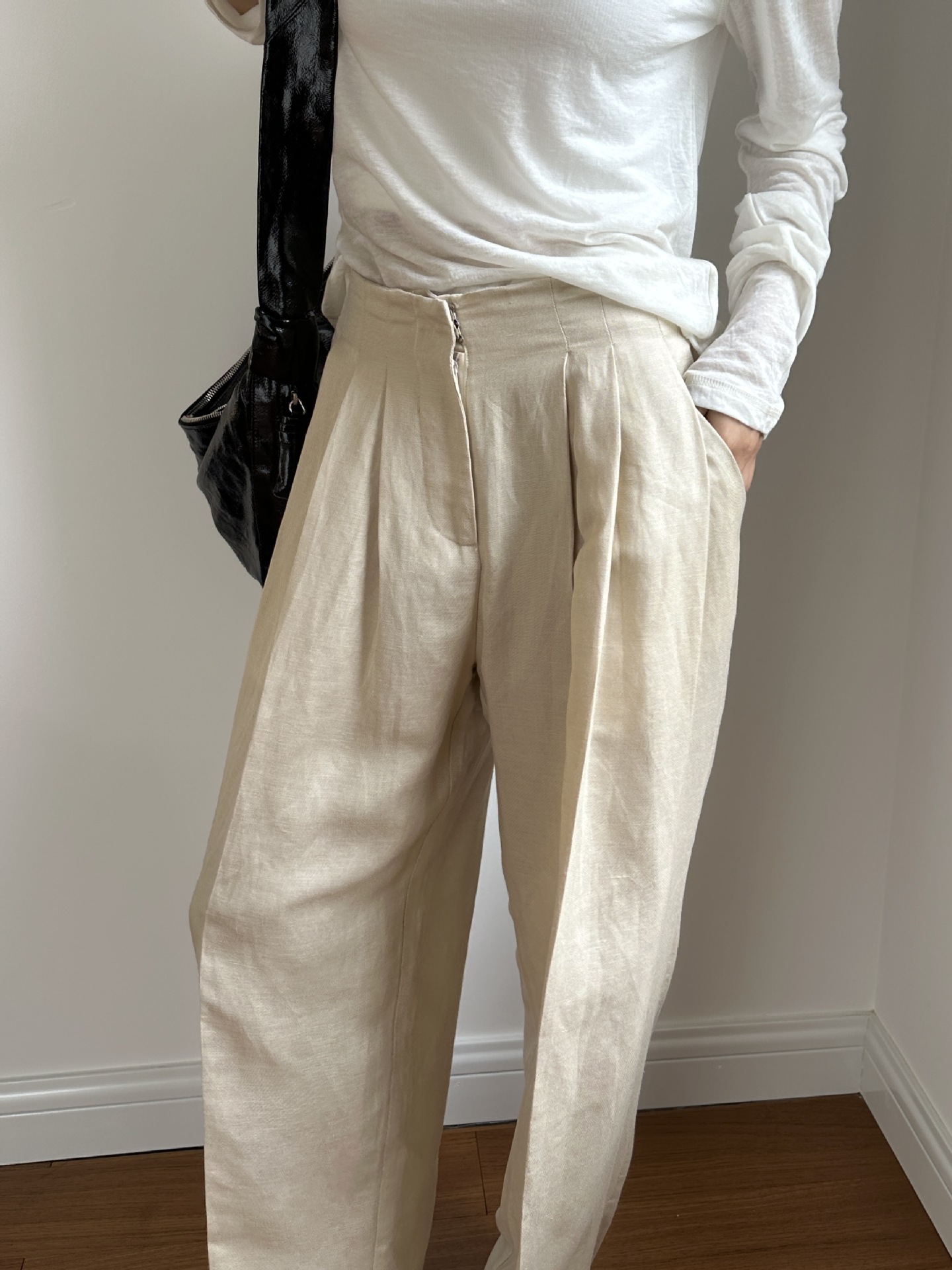Casual Linen Wide Leg Pants Pl - đánh giá và giá Linen Pant Wide