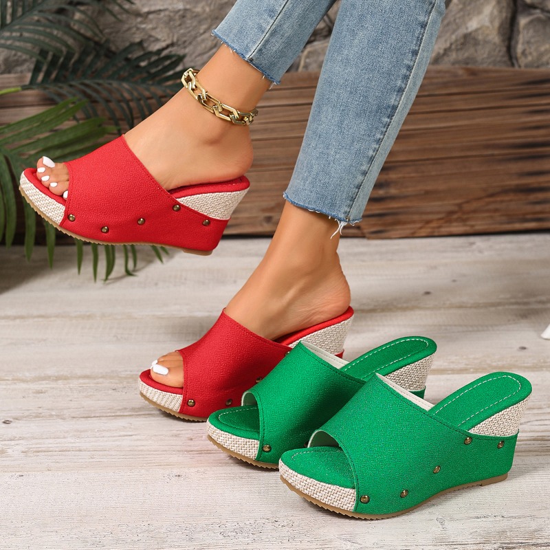 2026 Summer New Women Slippers - đánh giá và giá Wedge Espadrille Women