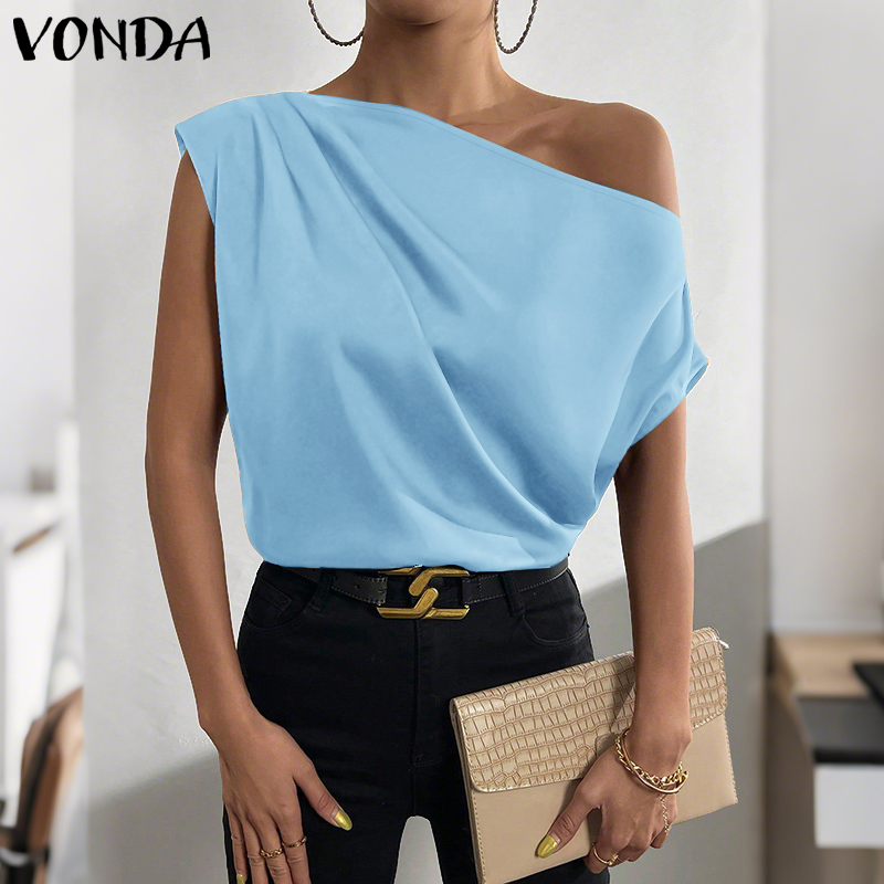 Plus Size 5XL VONDA Women Blou - đánh giá và giá Blouse Off Shoulder