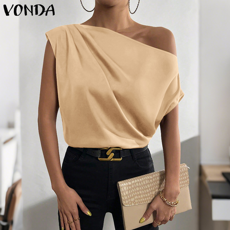 Plus Size 5XL VONDA Women Blou - đánh giá và giá Blouse Off Shoulder