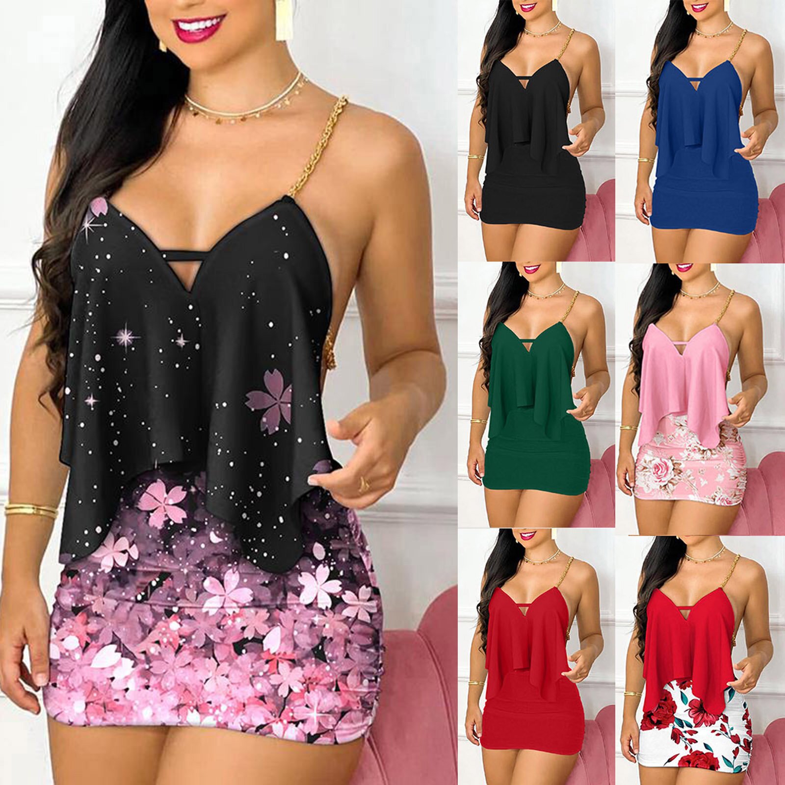 Womens Dresses Summer Fashion  - đánh giá và giá Maxi Dress Halter