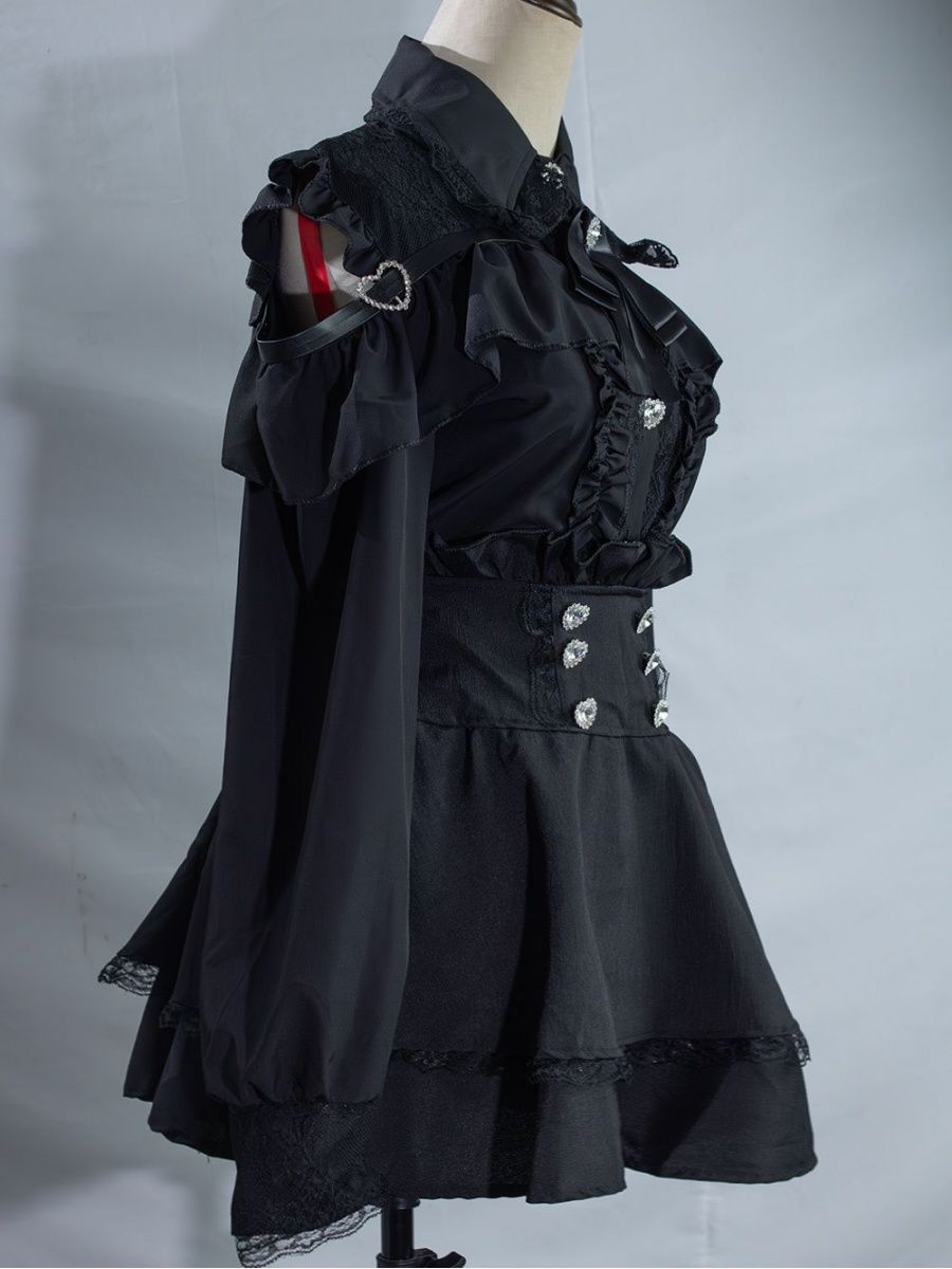 Subculture JK Uniform 2 Piece  - đánh giá và giá Blouse Off Shoulder