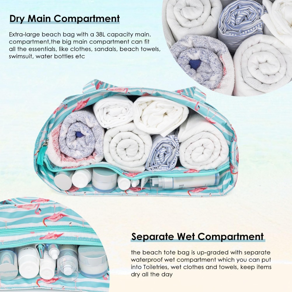 Beach Bags For Women Waterproo - đánh giá và giá Tote Bag Beach