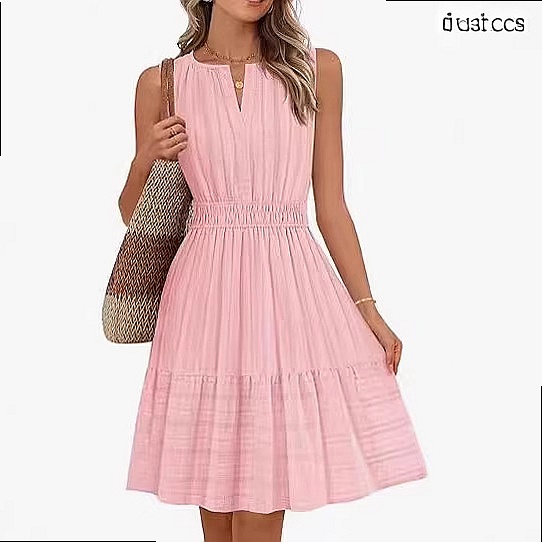Spring Summer Women's Sleevele - đánh giá và giá Linen Dress Wrap