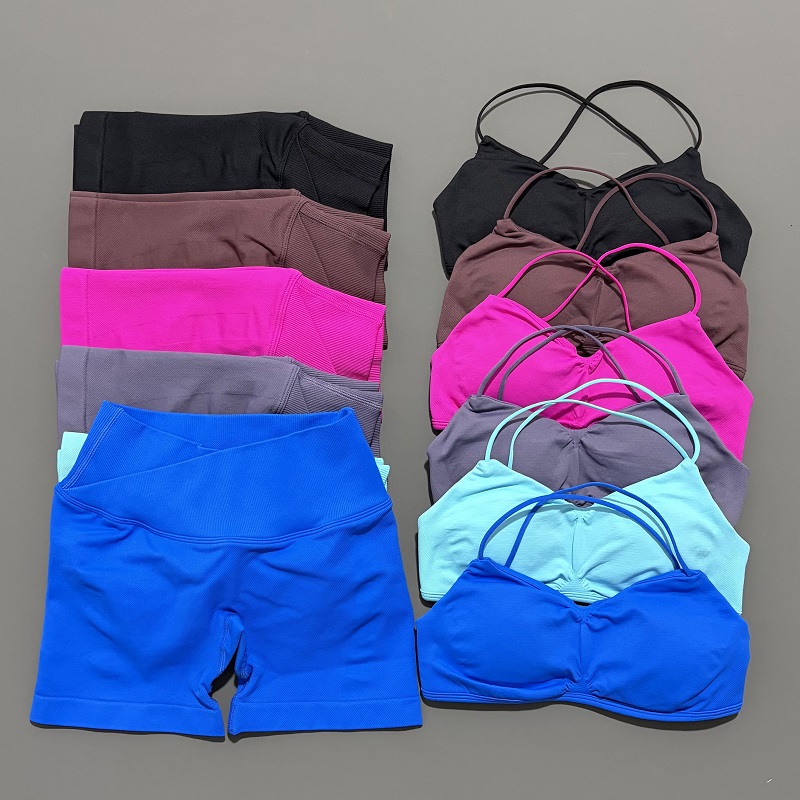 2 Piece Vision Gym Set Women Y - đánh giá và giá Crop Top Crochet