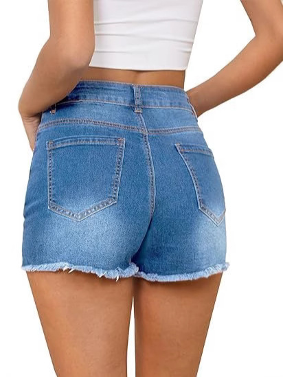 Casual Vintage Denim Shorts Hi - đánh giá và giá Shorts Denim Frayed