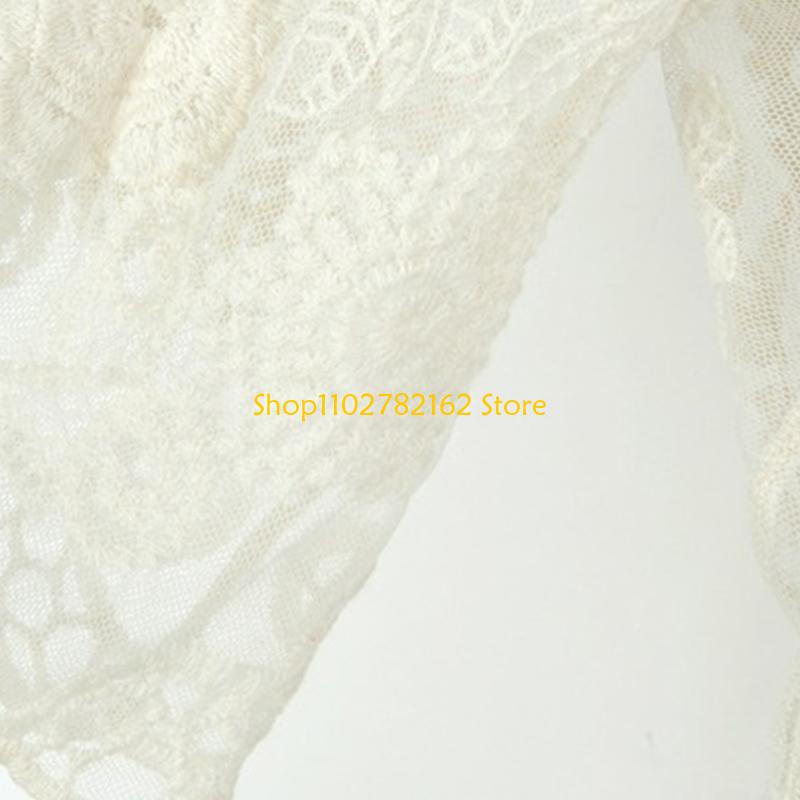 547B Nữ Ren Hở Mặt Trước Áo Ca - đánh giá và giá Kimono Sheer Floral