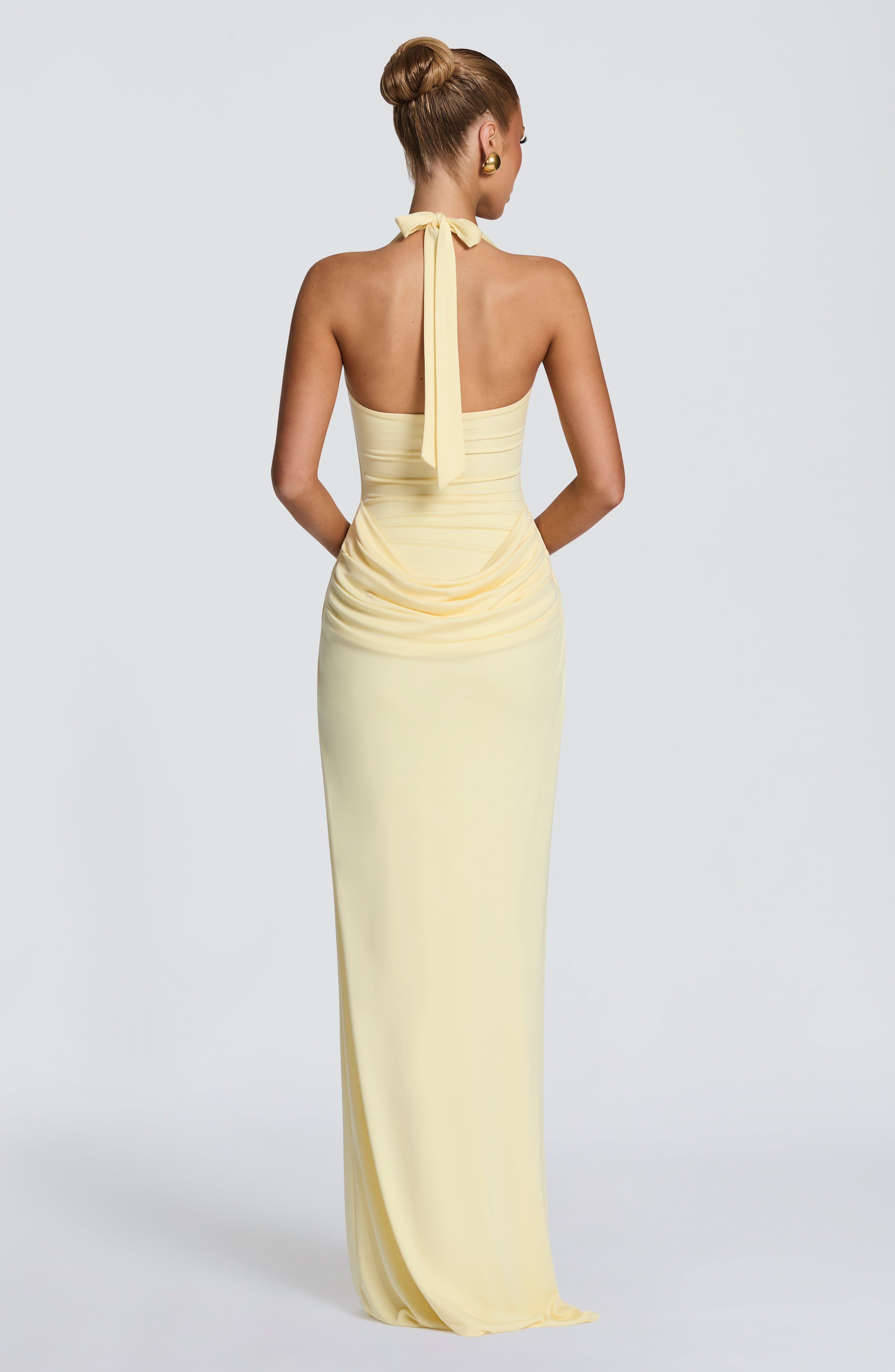 Halter Square Neck Maxi Dress  - đánh giá và giá Maxi Dress Halter