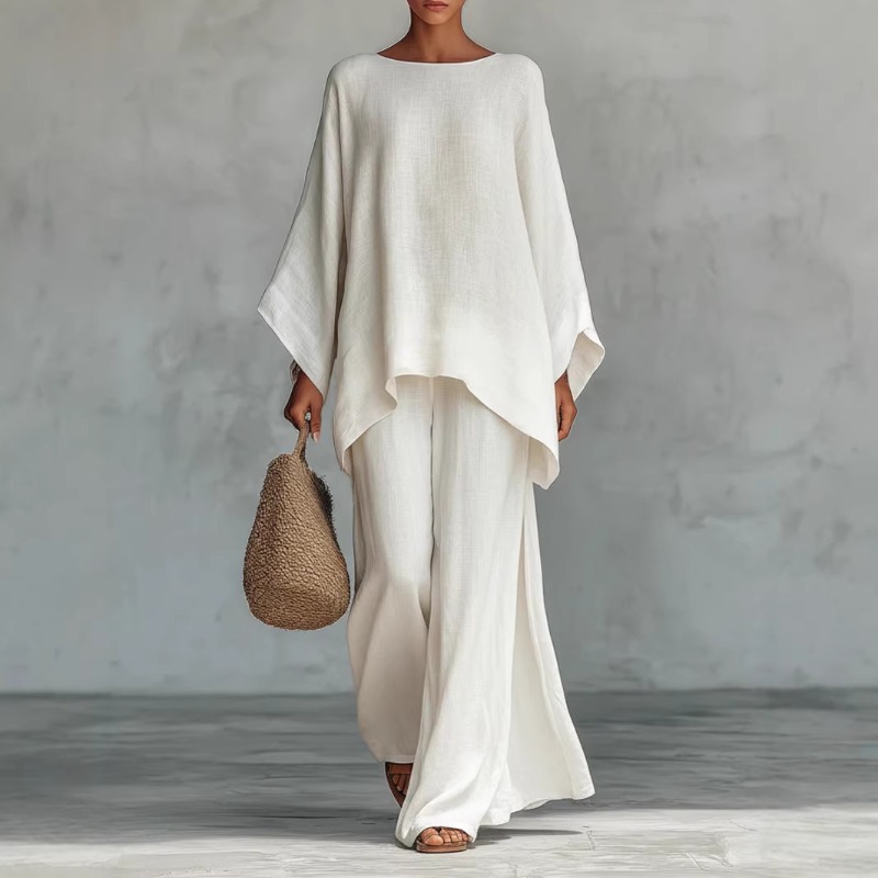 Spring New Fashion Linen Loose - đánh giá và giá Linen Pant Wide